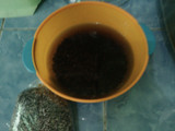 Ketan Hitam Kukus Kuah Gula Merah