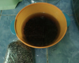 Foto langkah ke 1 dari resep Ketan Hitam Kukus Kuah Gula Merah.