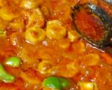 A picture of step 3 of Raw banana sabzi.