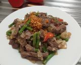 Foto langkah ke 7 dari resep Sapi Buncis Tiada Ide.