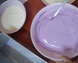 Foto langkah ke 4 dari resep Rainbow cake kukus.