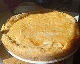 Foto del paso 7 de la receta: Tarta de pollo 🍗❤️