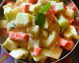 A picture of step 4 of Cucumber Carrot Salad.