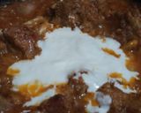 A picture of step 6 of Mutton handi.