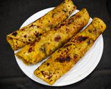 A picture of step 4 of Methi thepla.