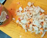 Foto del paso 5 de la receta: Ensalada de endivias, con salmón ahumado, aguacate y tomate