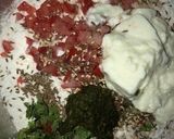 A picture of step 4 of Rice ka doda.