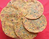 A picture of step 3 of Jowar Methi Masala Thepla.