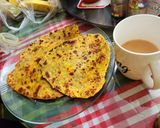 मिस्सी मेथी पराठा (Missi methi paratha recipe in Hindi) रेसिपी चरण 4 फोटो