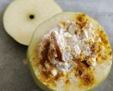 Une image de l'étape 1 de Pavé de saumon frais grillé au sésame pomme au four version salé.