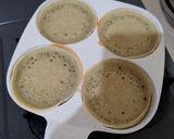 Foto langkah ke 5 dari resep Martabak Manis Mini Matcha.