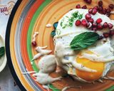صورة لخطوة 2 من وصفة كروك مدام Croque Madam 🍳🔪🥪