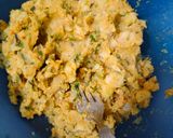 A picture of step 2 of Jamnagari Spicy Ghughara.