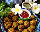 पालक मिक्स पकौड़ा (Palak mixed Pakoda recipe in hindi) रेसिपी चरण 8 फोटो