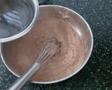 A picture of step 6 of Ragi Chocolate Cake with Walnut Crunch.