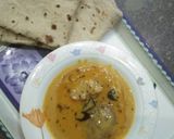 A picture of step 4 of Karri pakora and chapati.