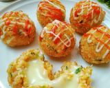Foto langkah ke 4 dari resep Rice Ball Mozarella.