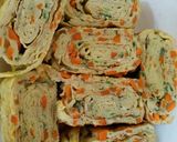 Foto langkah ke 8 dari resep Telur dadar gulung ala jepang | TAMAGOYAKI | MPasi.