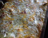 Foto del paso 7 de la receta: Canelones gratinados de crema de morcilla, con puré de calabacín