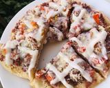 Foto langkah ke 5 dari resep Pizza Daging (Simpel).