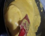 A picture of step 4 of Khandvi.