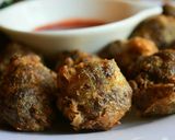 A picture of step 7 of Round Spicy Mini Kebabs #CharityRecipe.