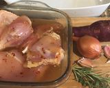 Foto del paso 2 de la receta: Plato único: Pollo con damascos y camotes