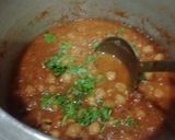 A picture of step 7 of Tikki Chana Chaat.