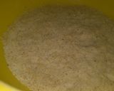 A picture of step 5 of Sooji Sweet puttu.
