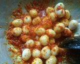 Foto langkah ke 4 dari resep Telur puyuh balado.