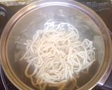 Hình bước làm 1 của món Mỳ đậu hũ xào ngũ sắc