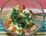 Foto del paso 3 de la receta: Ensalada de huevo muy light