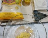 Foto langkah ke 2 dari resep Roti Kukus Sukun Sarikaya Pandan Suji.
