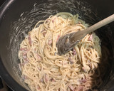 Foto del paso 5 de la receta: Espaguetis al roquefort con bacon