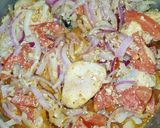 A picture of step 8 of Fried Garlic Masala Biryani.