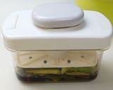 A picture of step 2 of Quick pickled cucumber with soy sauce.