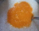 A picture of step 3 of Semolina Mango Kheer.