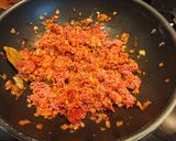 A picture of step 3 of Sautéed Mince Beef with Rice And Vegetables.