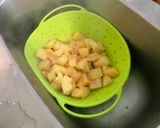 Une image de l'étape 4 de Gâteau fondant aux coings.