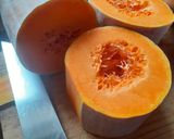 Foto del paso 1 de la receta Pastel caliente de calabaza naranja