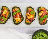 A picture of step 4 of Tomato Bruschetta.