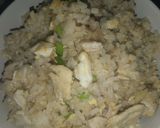 รูปขั้นตอนการทำที่ 3 ของ ข้าวผัดไก่ใส่ไข่