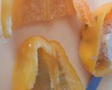 Foto del passaggio 7 della ricetta Scrigni di peperoni ripieni di pasta al forno