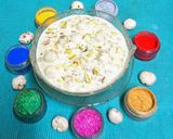 A picture of step 7 of 🔥🌈Rang Ek Rang Anek🌈🔥 --- Makhana Sabudana Thandai Kheer.