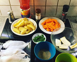 Schlemmerfilets mit Ofengemüse Rezeptschritt 1 Foto