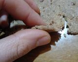 Foto del paso 4 de la receta: Masa para tarta salada - integral con pasta de maní :0