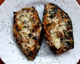 Foto del paso 8 de la receta: Berenjenas rellenas de verduras y atún