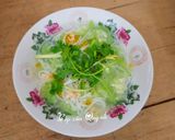 Hình bước làm 4 của món Canh bún nấu mướp hương