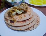 Foto del paso 4 de la receta: Panqueques con harina de cheesecake!!