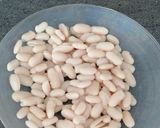 Foto del paso 5 de la receta Ensalada de alubias blancas con queso de cabra